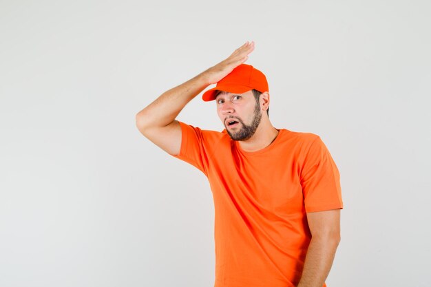 burnt orange hat clean up grunt